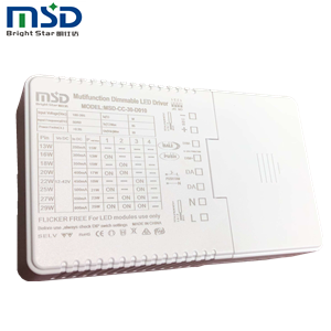 DALI PUSH 0-10V Integrated 3-43VDC current selectable DIP switch led driver